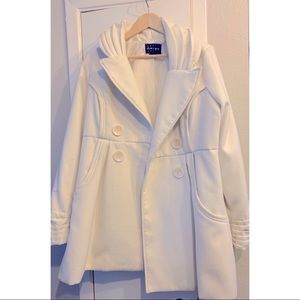 Cream Peacoat